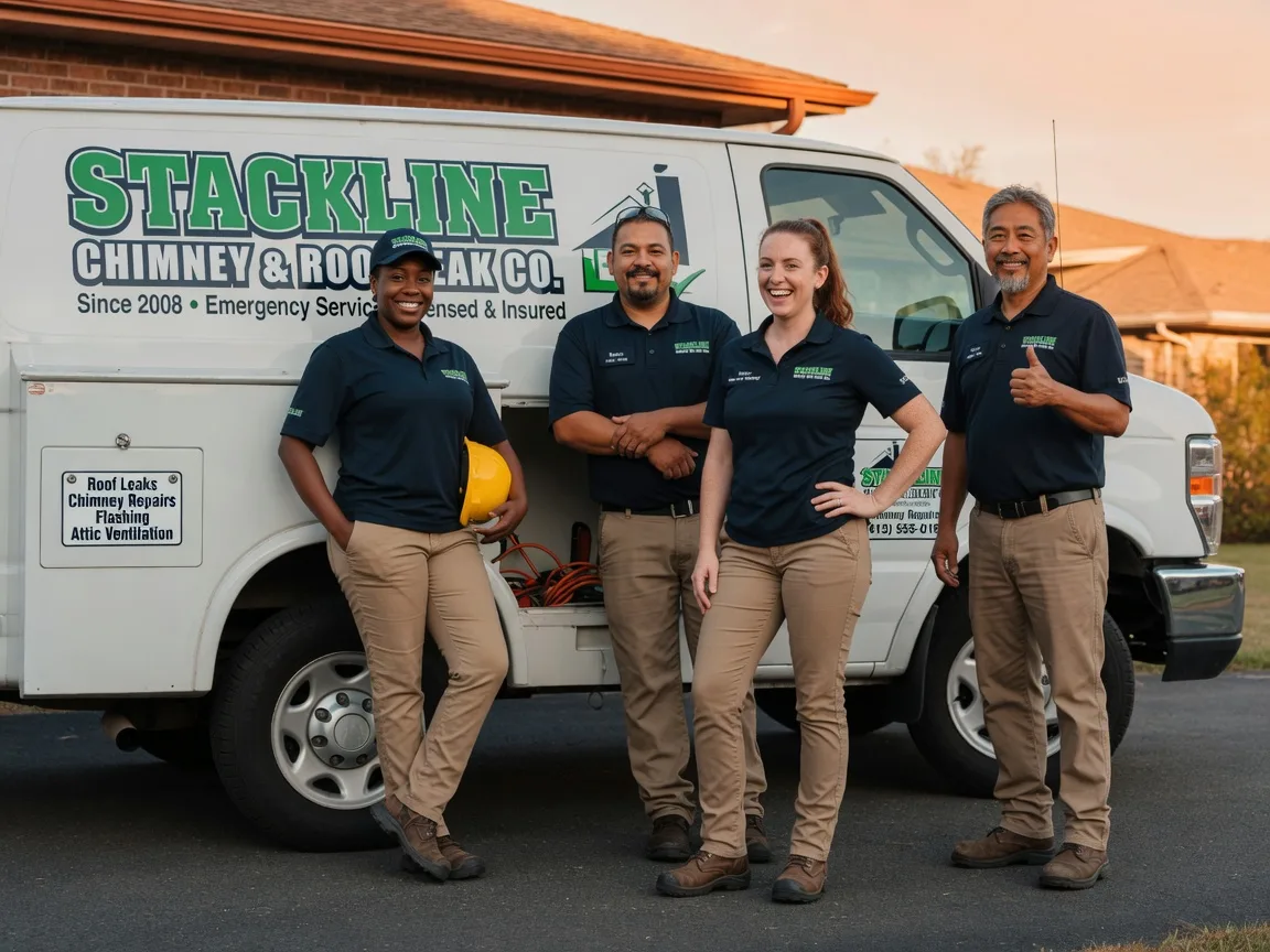 Chimney flashing repair company in Skippers, VA